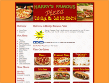 Tablet Screenshot of harryspizzauxbridge.com